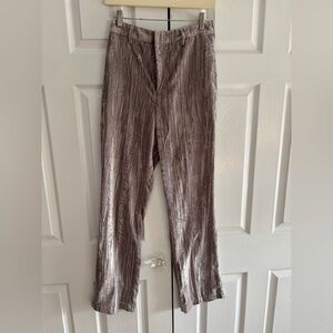 Steve Madden Shimmering Taupe Pants